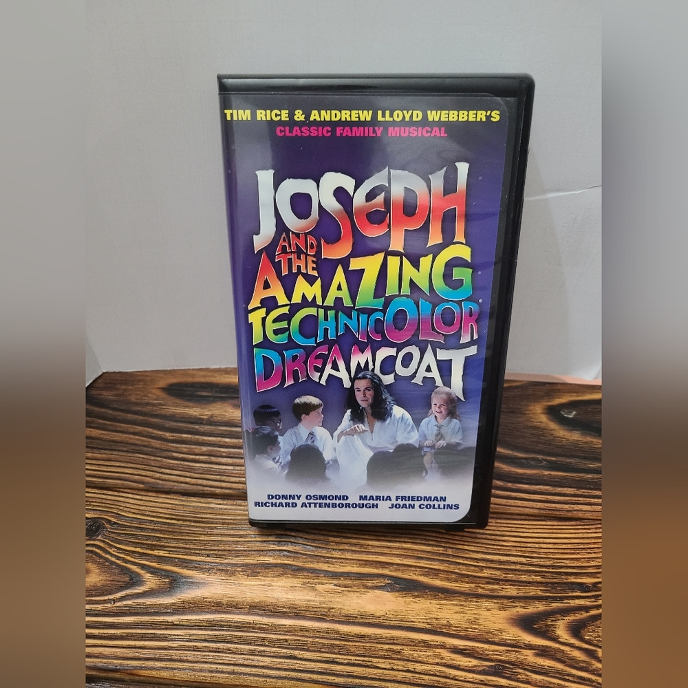 Joseph And The Amazing Technicolor Dreamcoat Musical on VHS